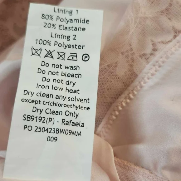 House of CB Pink Lace Detail Dress - Picture 7 of 7